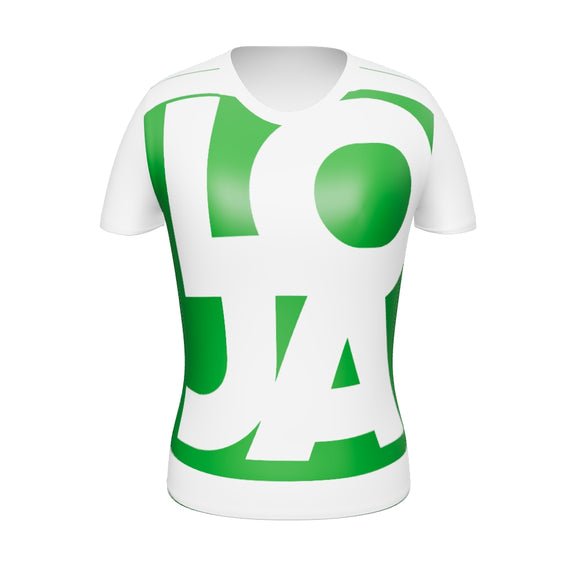 (Big Print) Green Frog Lion Of Judah Apparel Logo All Over Print Women's Athletic T-shirt