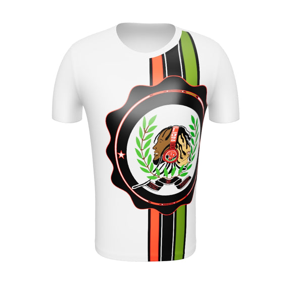 (Big Print) Lion Of Judah God All-Over Print Men's Athletic T-shirt