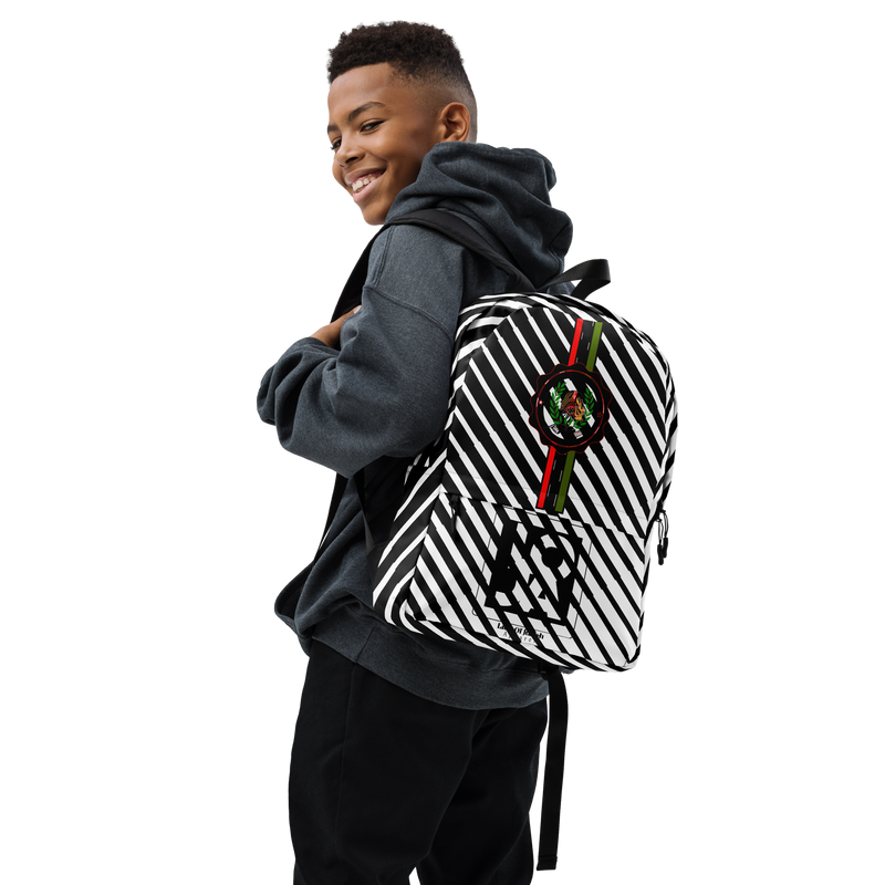 Lion Of Judah God Geometric Design Backpack