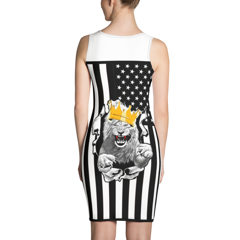 Lion Of Judah Sublimation Cut & Sew Dress