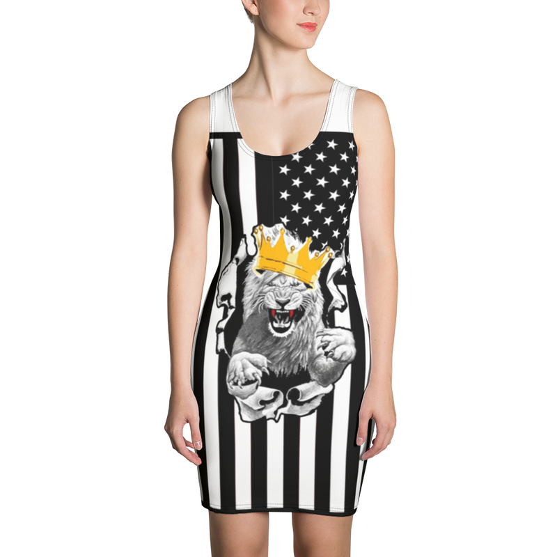 Lion Of Judah Sublimation Cut & Sew Dress