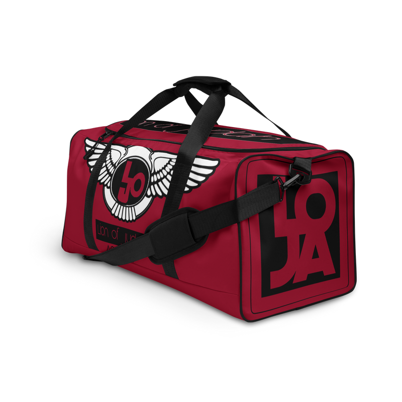 Lion Of Judah Red Duffle bag