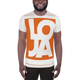 Lion Of Judah Apparel Logo Texas Longhorn Orange All Over Print Men's Athletic T-shirt