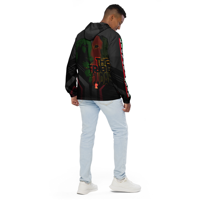 Tribe Of Judah Lion Graphic Design V.2 Men’s windbreaker