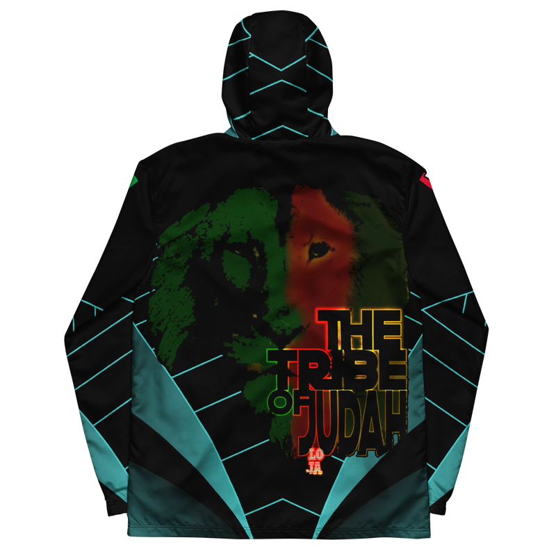 Tribe Of Judah Lion Graphic Design V.3 Men’s windbreaker
