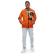 Lion Of Judah Logo Design Men’s Orange windbreaker