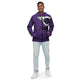 Lion Of Judah Logo Design Men’s Purple windbreaker
