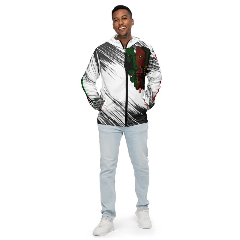 Tribe Of Judah Lion Graphic Design V.1 Men’s windbreaker
