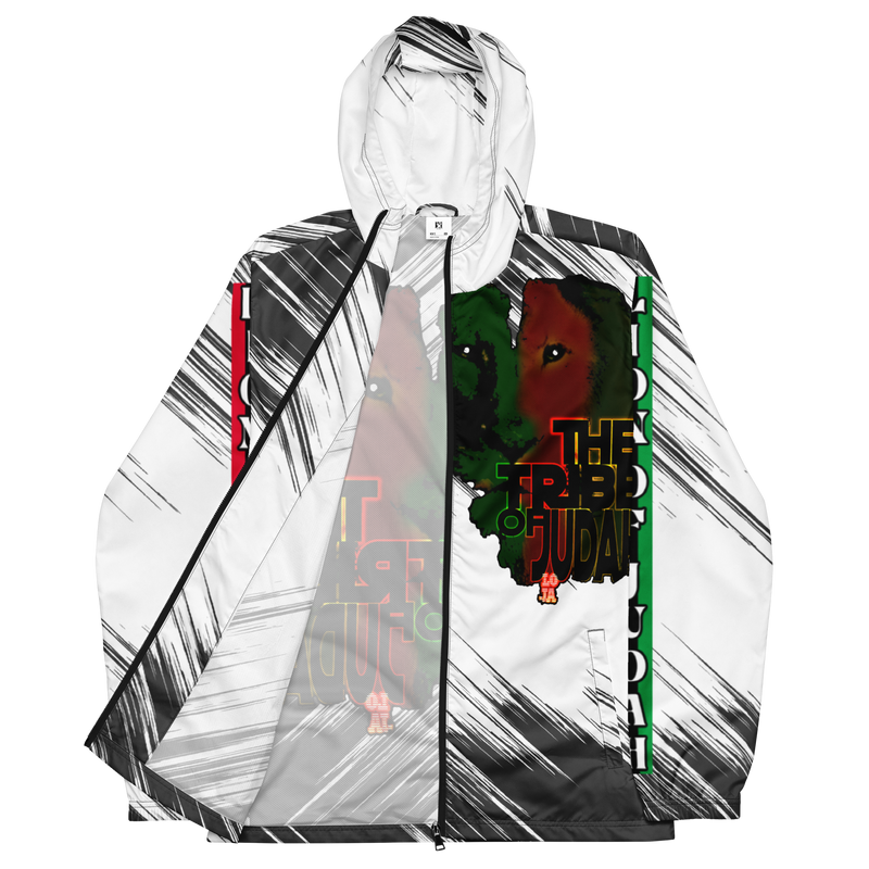 Tribe Of Judah Lion Graphic Design V.1 Men’s windbreaker