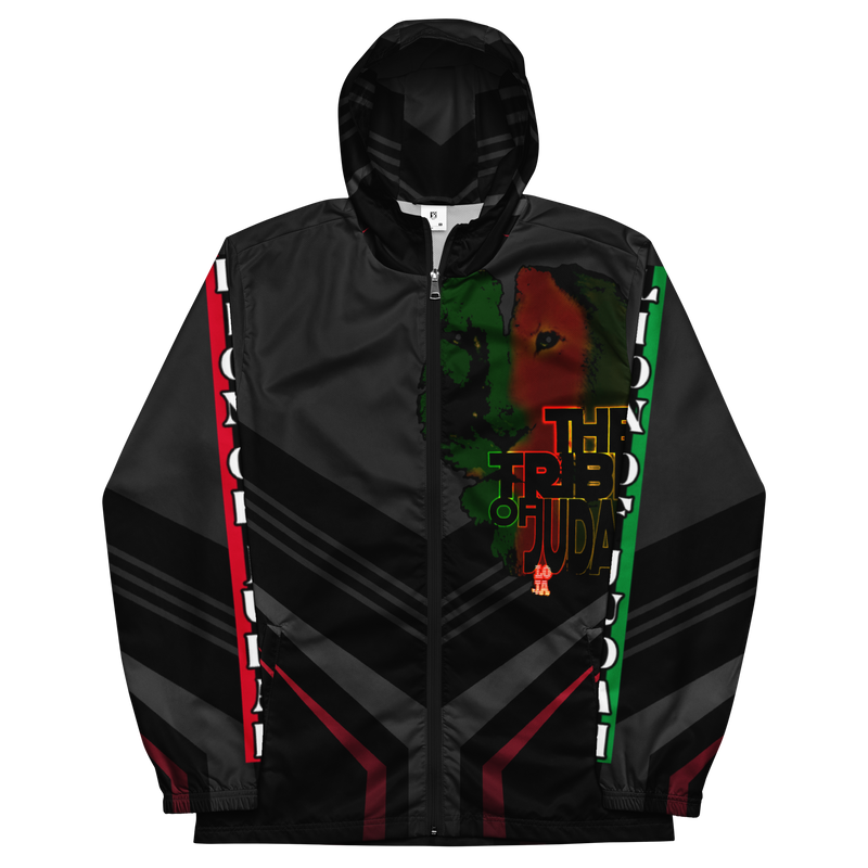 Tribe Of Judah Lion Graphic Design V.2 Men’s windbreaker