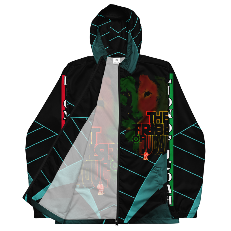 Tribe Of Judah Lion Graphic Design V.3 Men’s windbreaker