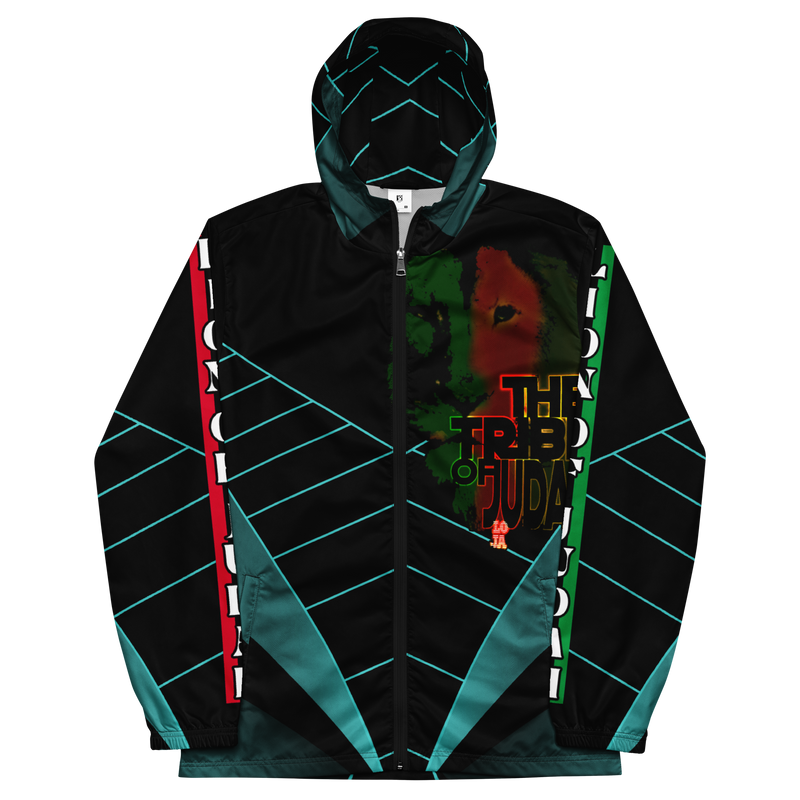 Tribe Of Judah Lion Graphic Design V.3 Men’s windbreaker