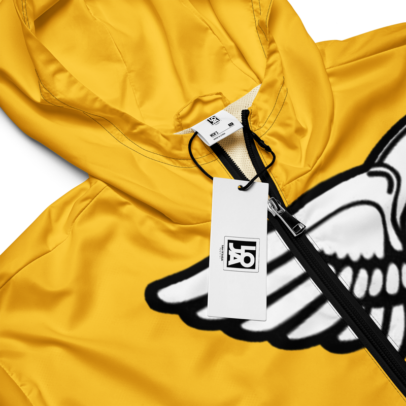 Lion Of Judah Logo Design Men’s Yellow windbreaker