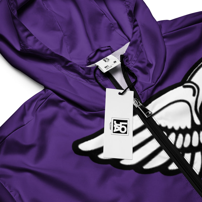Lion Of Judah Logo Design Men’s Purple windbreaker
