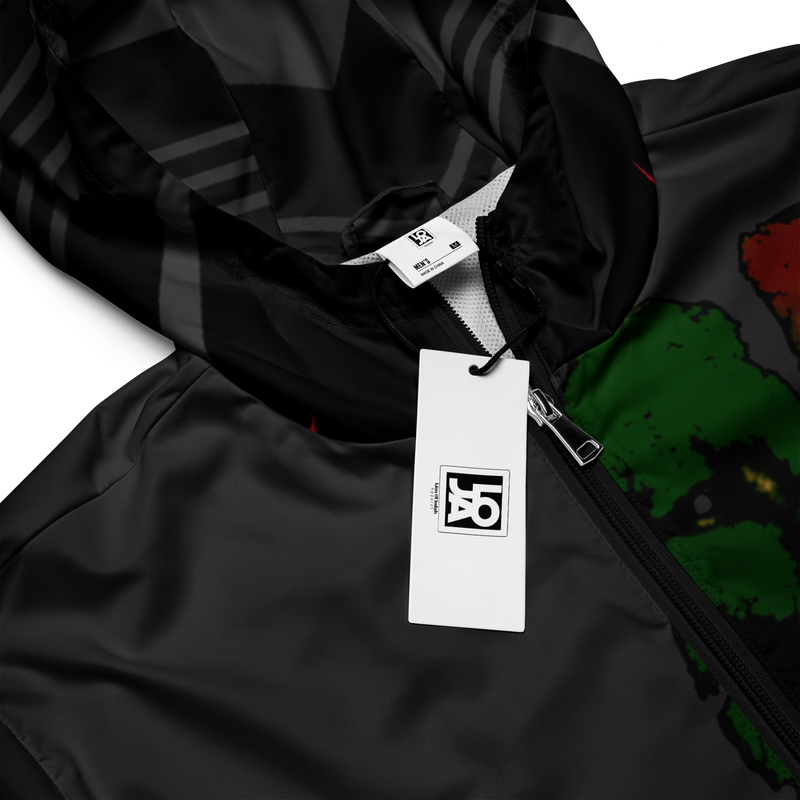 Tribe Of Judah Lion Graphic Design V.2 Men’s windbreaker