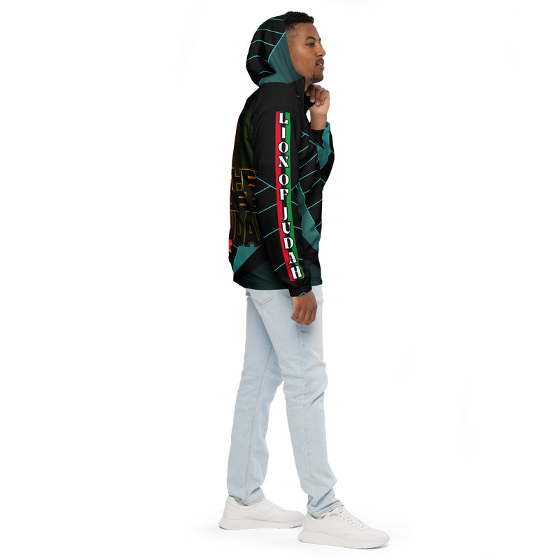 Tribe Of Judah Lion Graphic Design V.3 Men’s windbreaker