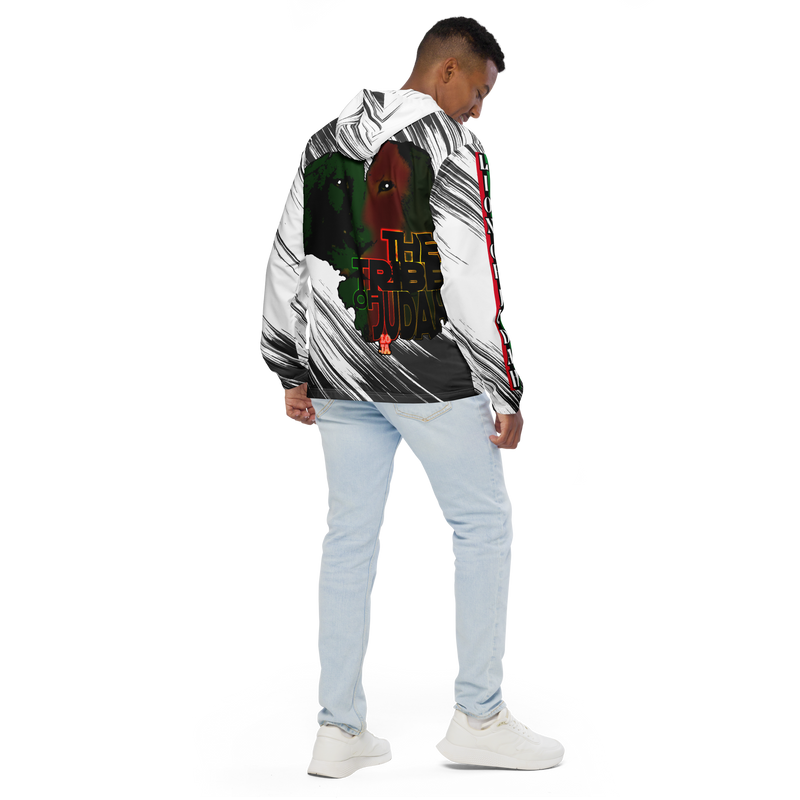 Tribe Of Judah Lion Graphic Design V.1 Men’s windbreaker