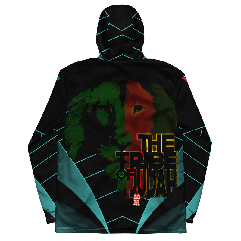 Tribe Of Judah Lion Graphic Design V.3 Men’s windbreaker