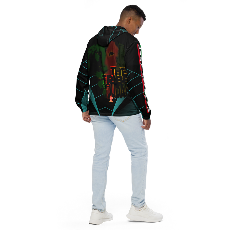 Tribe Of Judah Lion Graphic Design V.3 Men’s windbreaker
