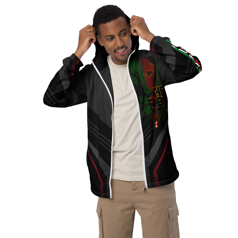 Tribe Of Judah Lion Graphic Design V.2 Men’s windbreaker