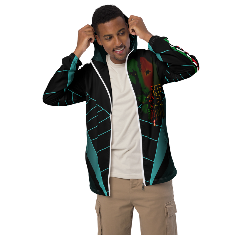 Tribe Of Judah Lion Graphic Design V.3 Men’s windbreaker