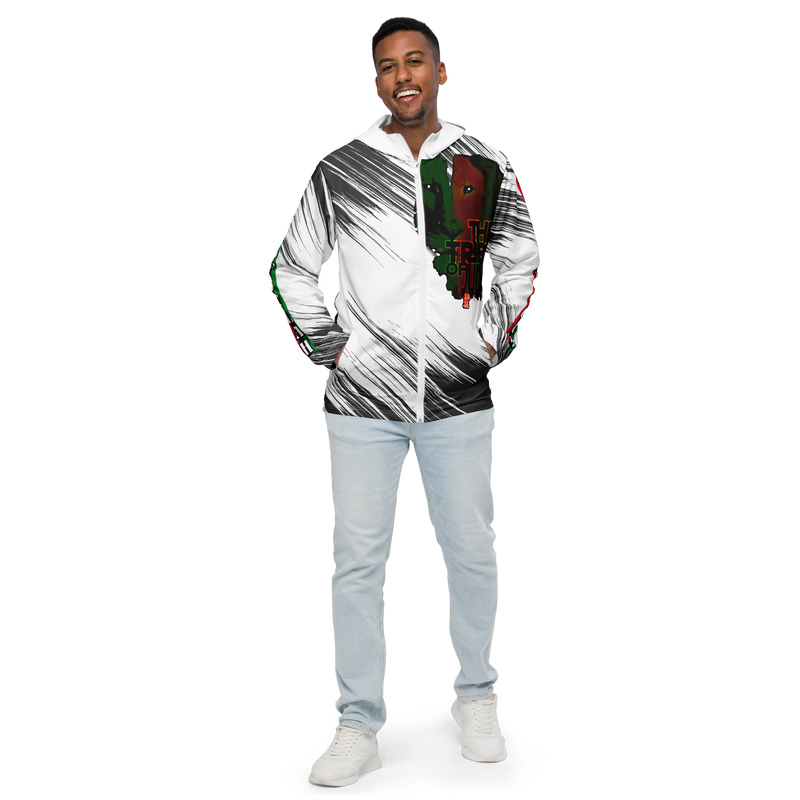 Tribe Of Judah Lion Graphic Design V.1 Men’s windbreaker