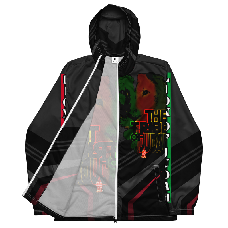 Tribe Of Judah Lion Graphic Design V.2 Men’s windbreaker