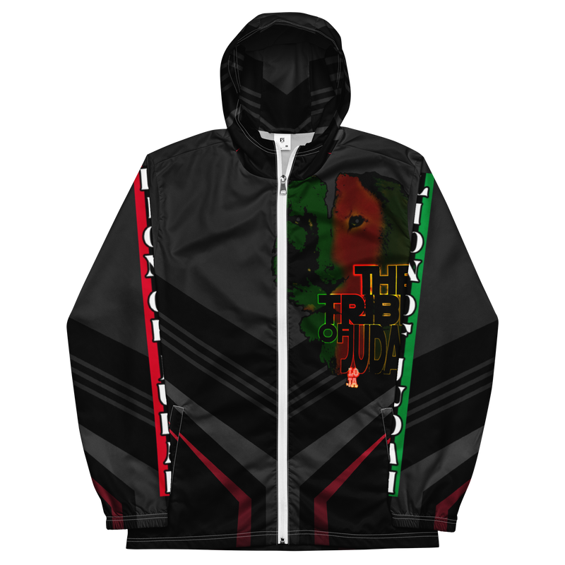 Tribe Of Judah Lion Graphic Design V.2 Men’s windbreaker