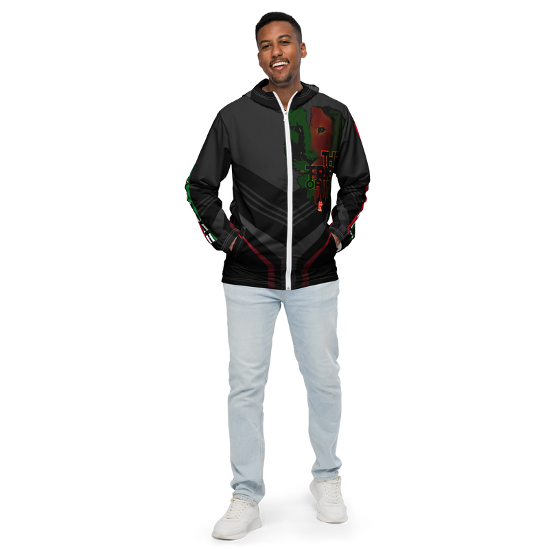 Tribe Of Judah Lion Graphic Design V.2 Men’s windbreaker