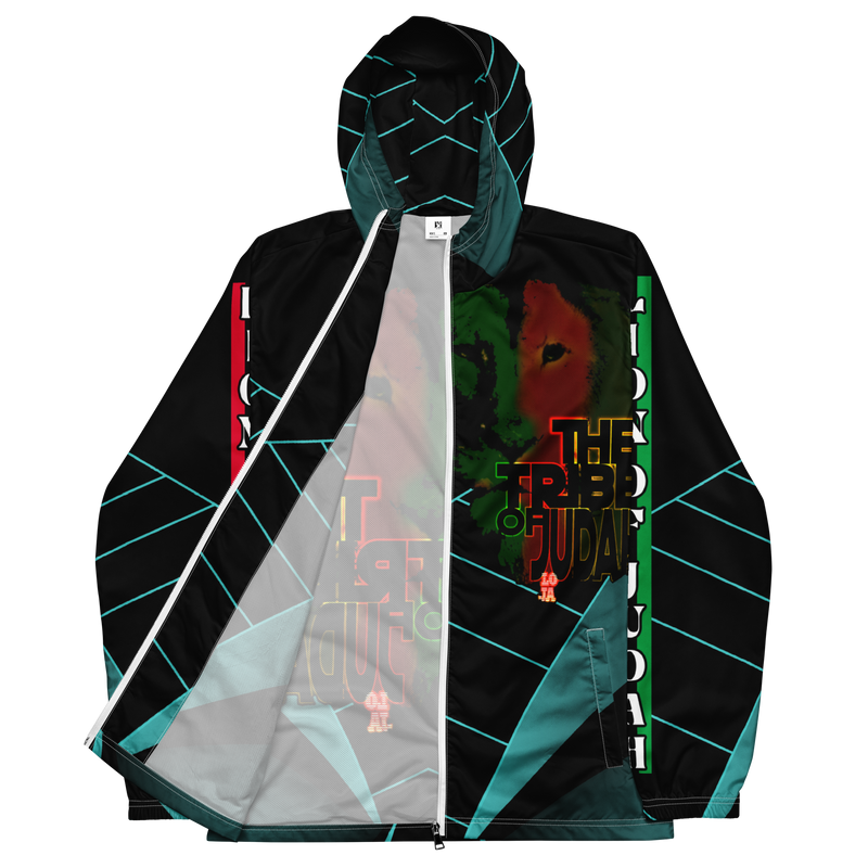 Tribe Of Judah Lion Graphic Design V.3 Men’s windbreaker