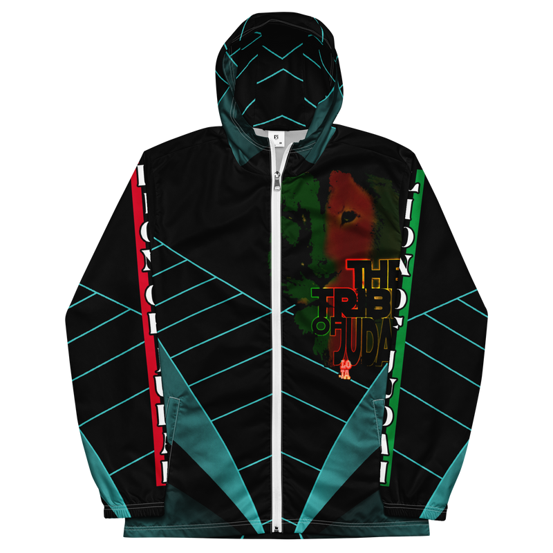 Tribe Of Judah Lion Graphic Design V.3 Men’s windbreaker