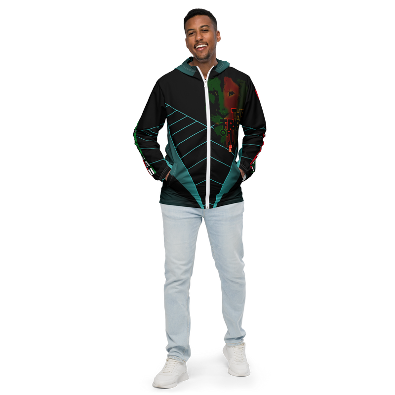 Tribe Of Judah Lion Graphic Design V.3 Men’s windbreaker