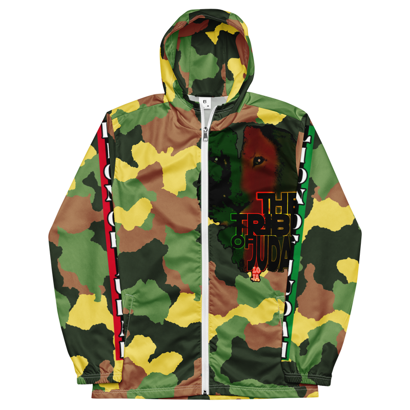 Tribe Of Judah Lion Camo Graphic Design V.1 Men’s windbreaker