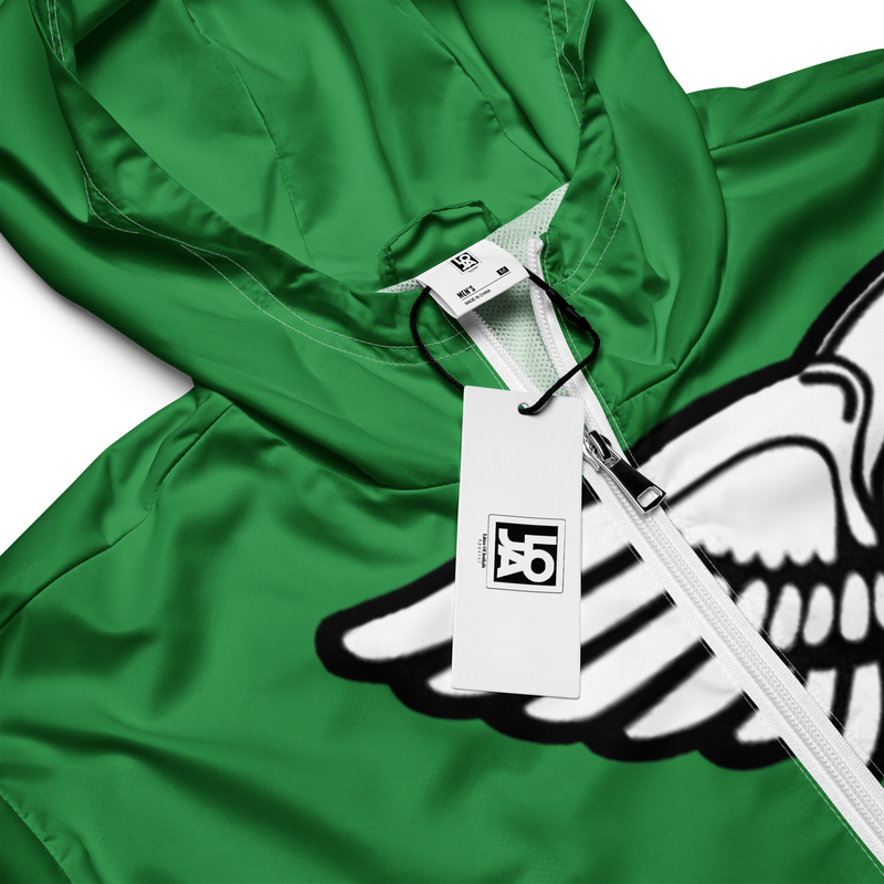 Lion Of Judah Logo Design Men’s Green windbreaker