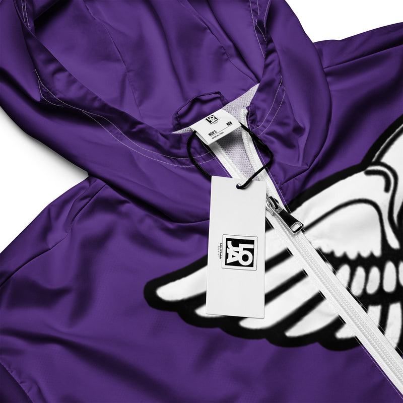 Lion Of Judah Logo Design Men’s Purple windbreaker