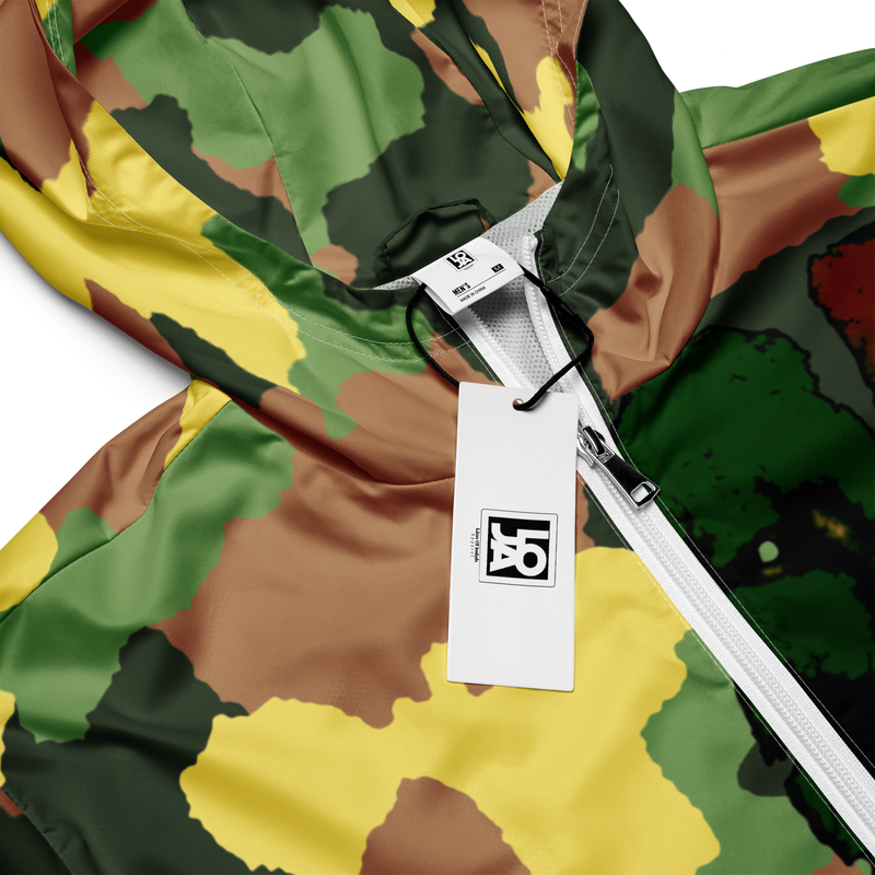 Tribe Of Judah Lion Camo Graphic Design V.1 Men’s windbreaker
