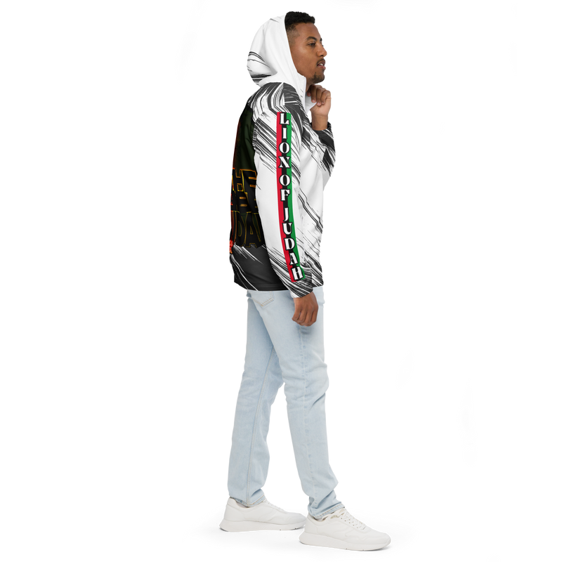 Tribe Of Judah Lion Graphic Design V.1 Men’s windbreaker