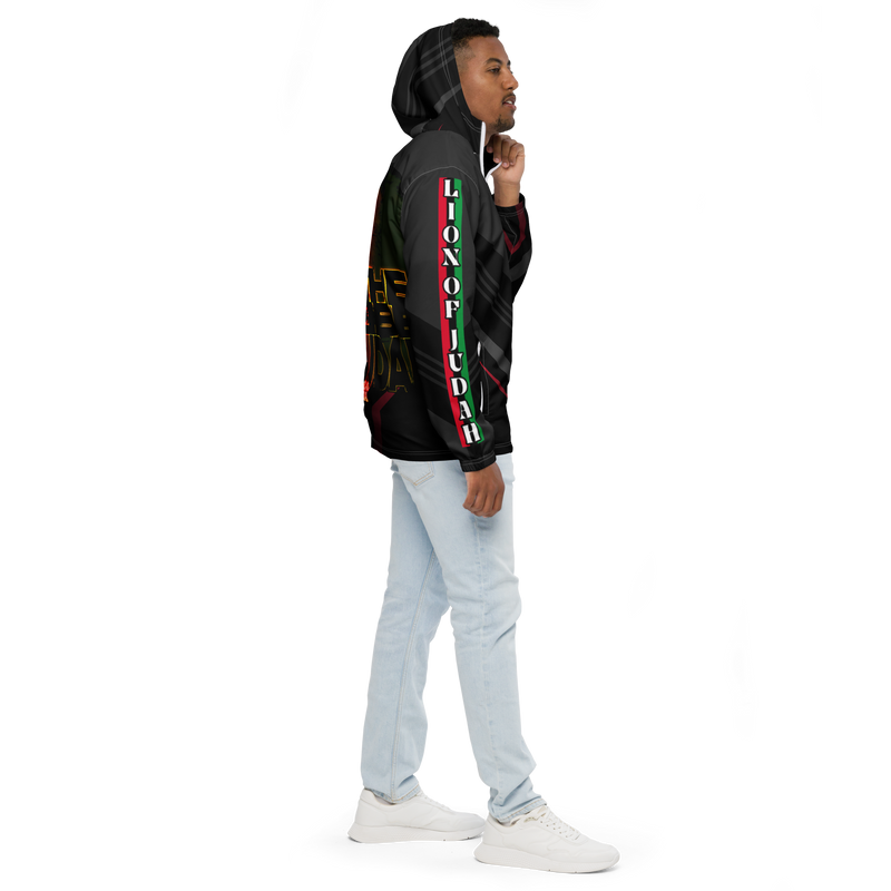 Tribe Of Judah Lion Graphic Design V.2 Men’s windbreaker