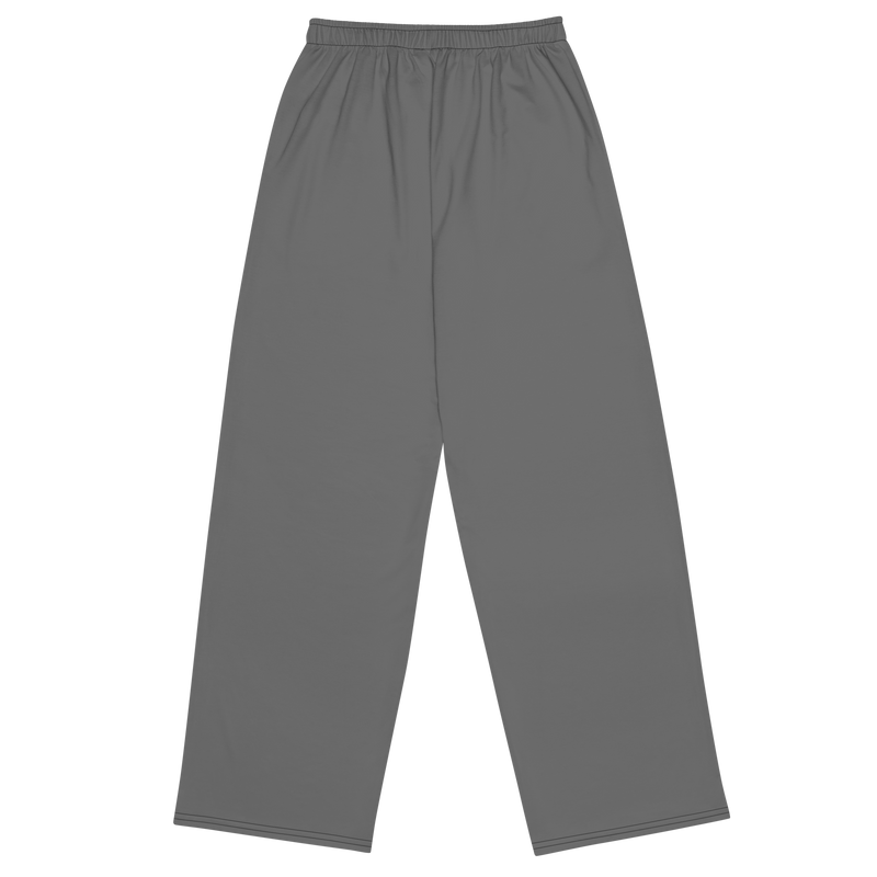 Lion Of Judah Logo Design Grey Unisex Wide-Leg Pants