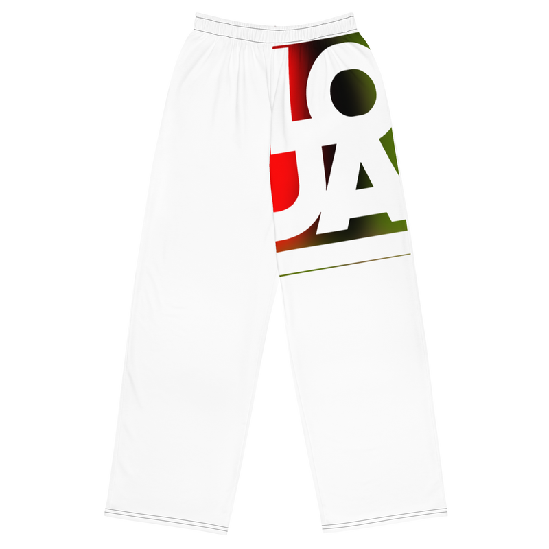 Lion Of Judah Apparel All-over print unisex wide-leg pants