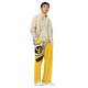 Lion Of Judah Logo Design Yellow unisex wide-leg pants