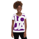 Lion Of Judah Apparel Logo Royal King Purple All Over Print Women's Athletic T-shirt