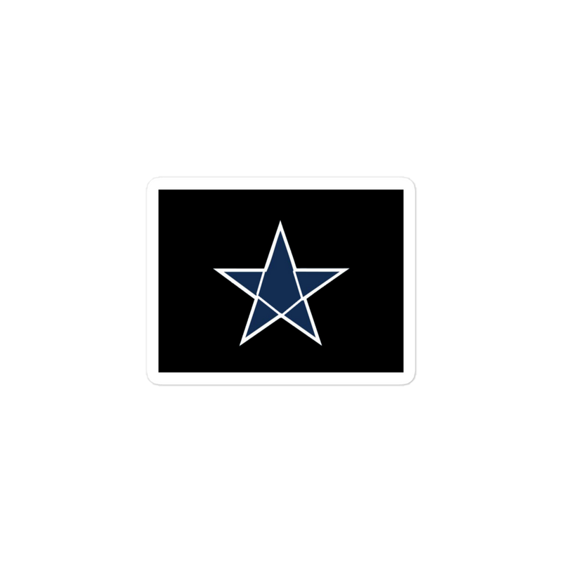 V.1 Star Bubble-free stickers