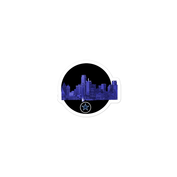 Showcase your love for Dallas with our Dallas Texas Skyline Bubble-Free Stickers. These eye-catching stickers feature a beautifully detailed graphic of the Dallas skyline, capturing the city’s most iconic landmarks in a sleek and modern design. Made with premium, bubble-free vinyl, these stickers ensure a smooth, flawless application every time, free from unsightly bubbles and wrinkles.