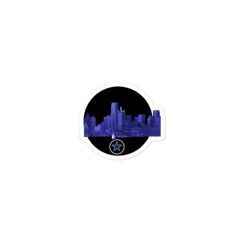 Showcase your love for Dallas with our Dallas Texas Skyline Bubble-Free Stickers. These eye-catching stickers feature a beautifully detailed graphic of the Dallas skyline, capturing the city’s most iconic landmarks in a sleek and modern design. Made with premium, bubble-free vinyl, these stickers ensure a smooth, flawless application every time, free from unsightly bubbles and wrinkles.