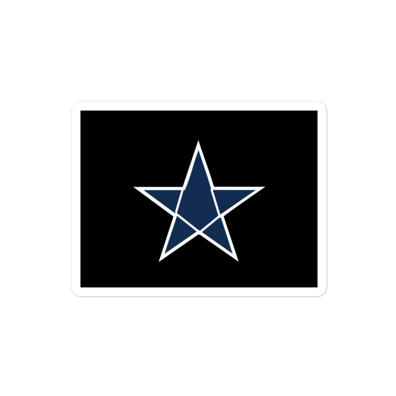 V.1 Star Bubble-free stickers