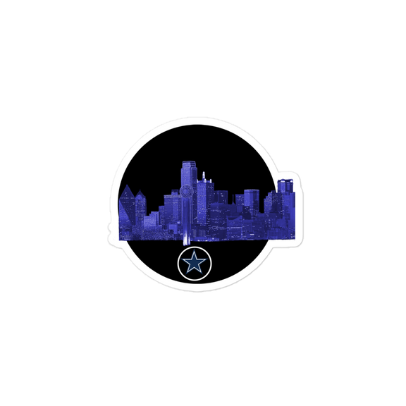 Showcase your love for Dallas with our Dallas Texas Skyline Bubble-Free Stickers. These eye-catching stickers feature a beautifully detailed graphic of the Dallas skyline, capturing the city’s most iconic landmarks in a sleek and modern design. Made with premium, bubble-free vinyl, these stickers ensure a smooth, flawless application every time, free from unsightly bubbles and wrinkles.