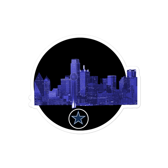 Showcase your love for Dallas with our Dallas Texas Skyline Bubble-Free Stickers. These eye-catching stickers feature a beautifully detailed graphic of the Dallas skyline, capturing the city’s most iconic landmarks in a sleek and modern design. Made with premium, bubble-free vinyl, these stickers ensure a smooth, flawless application every time, free from unsightly bubbles and wrinkles.