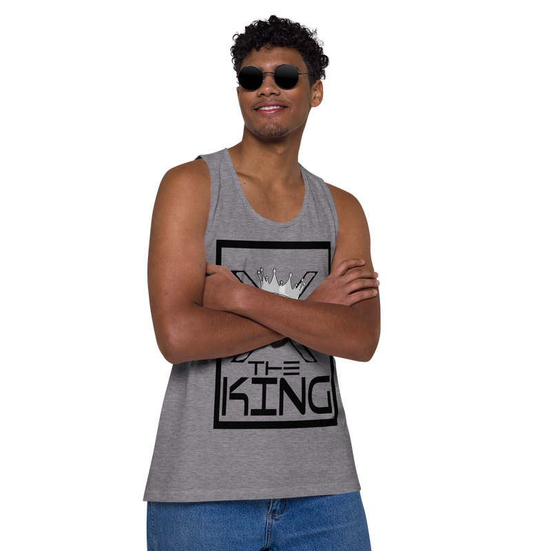 X The King Men’s premium tank top