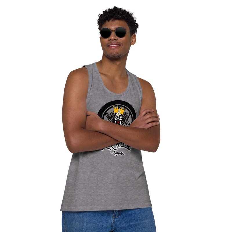 Lion Of Judah Apparel Lion Design Men’s Premium Tank Top